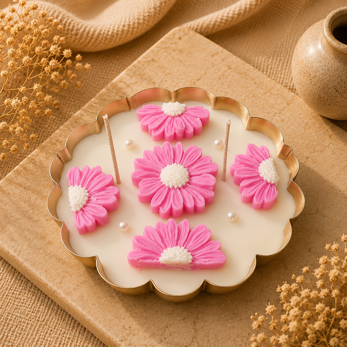 Urli Daisy Candle