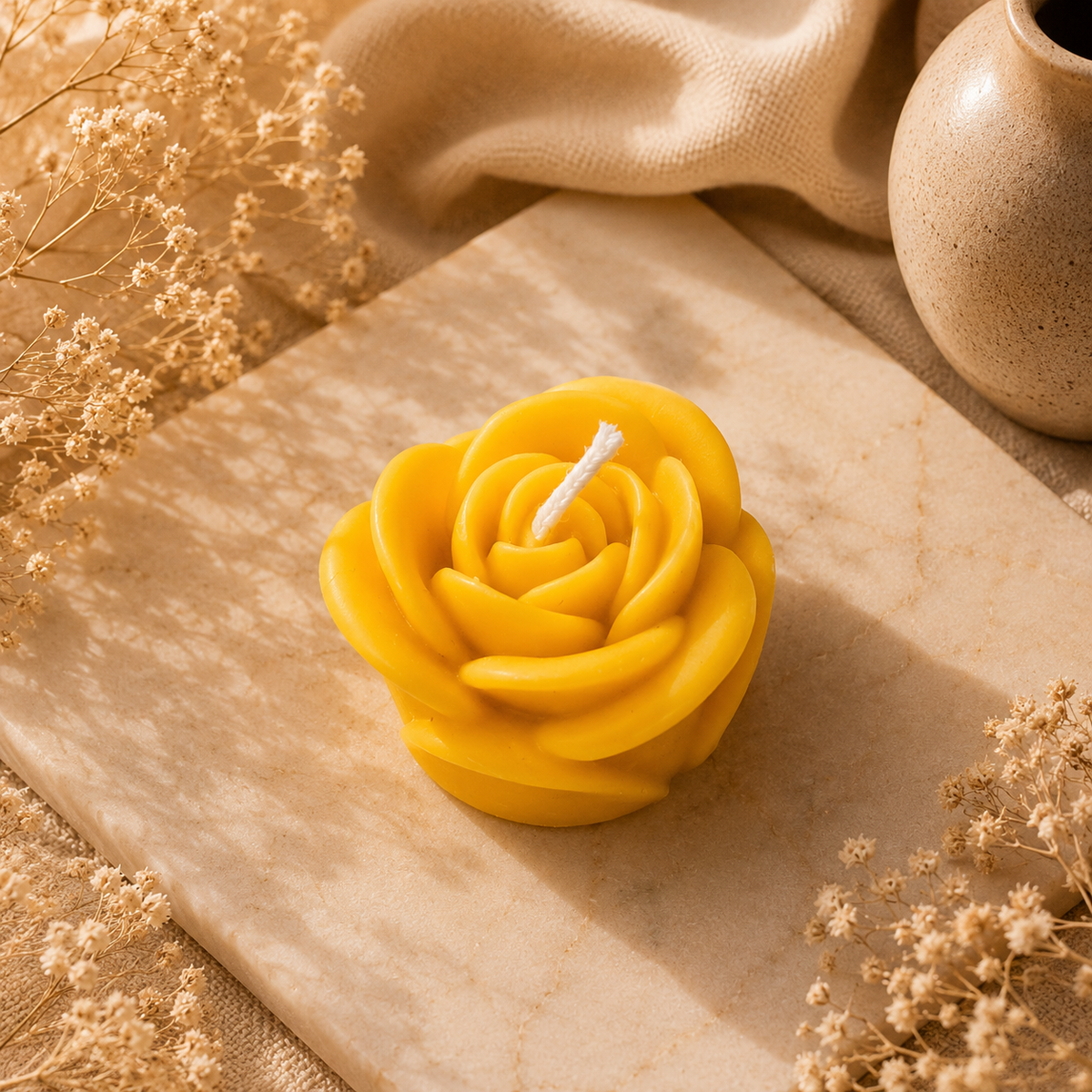 Rose Candle Small
