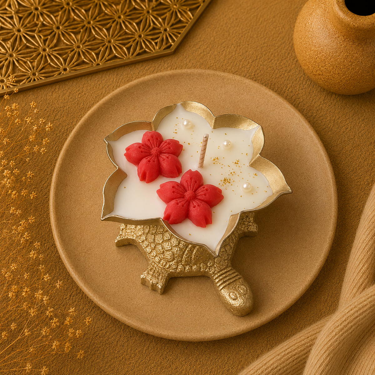 Tortoise Urli Candle