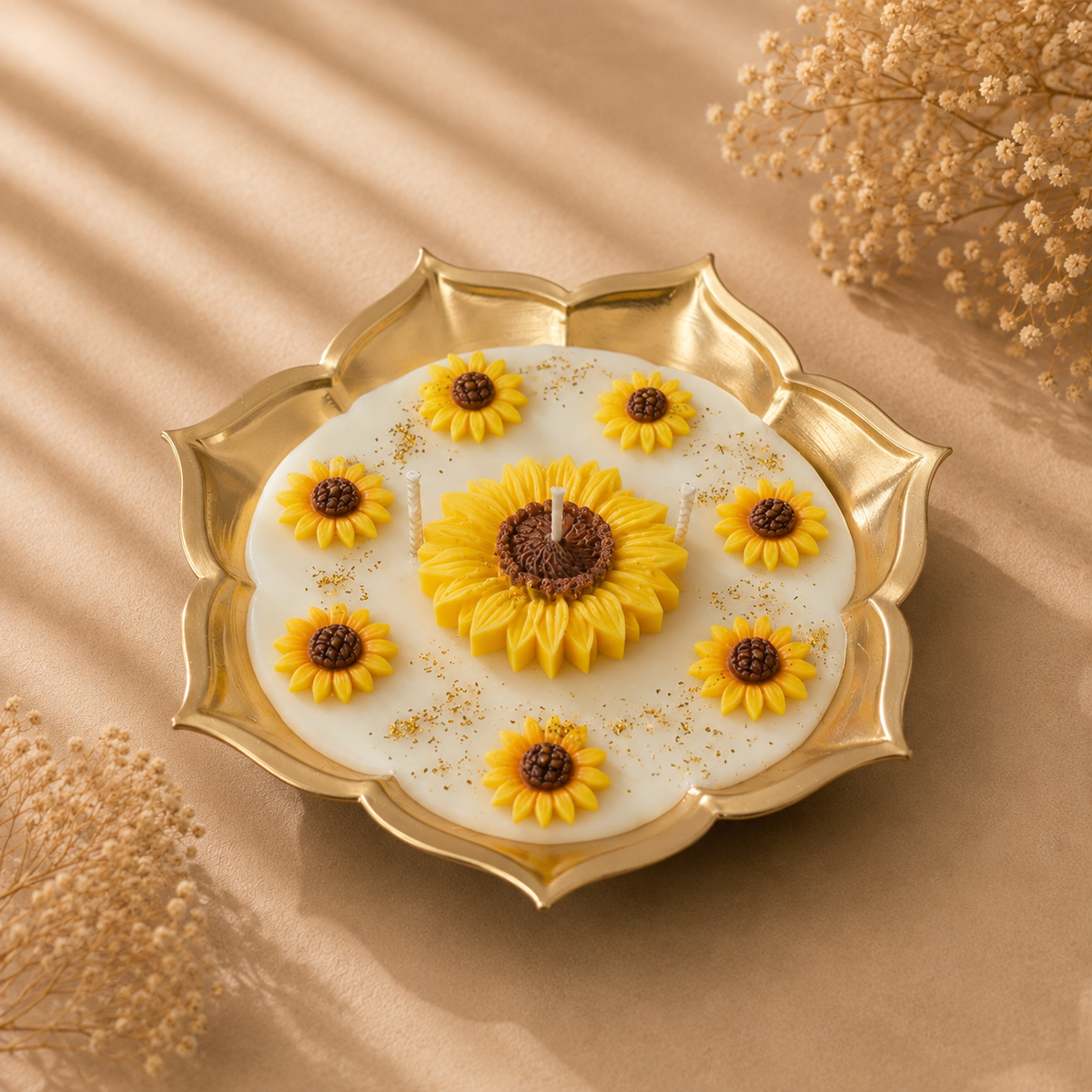 Urli Sunflowers Candle