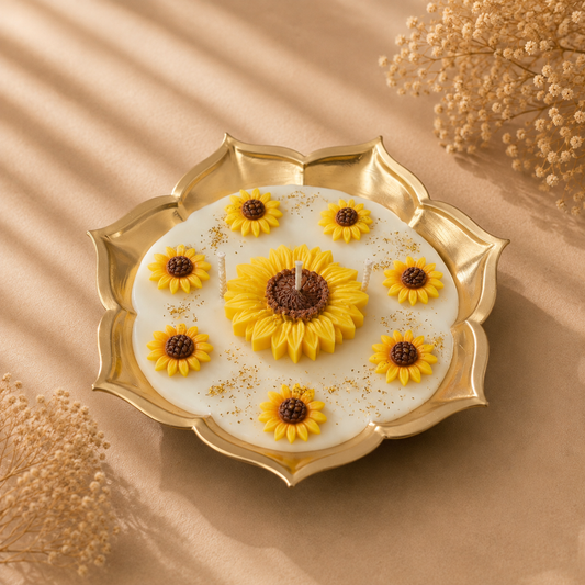 Urli Sunflowers Candle