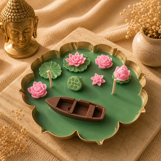 Urli Lotus Pond Candle