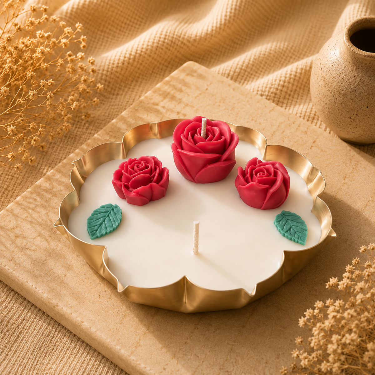 Urli Rose Candle