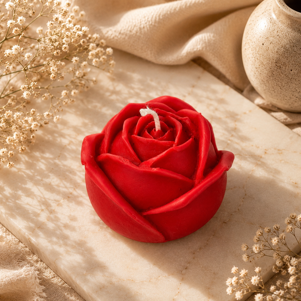 Rose Candle Big