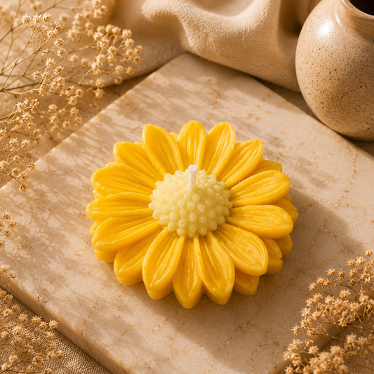 Daisy Candle