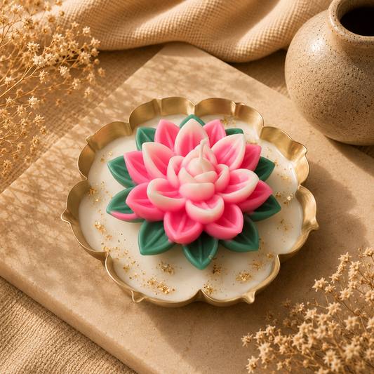Lotus Urli Candle