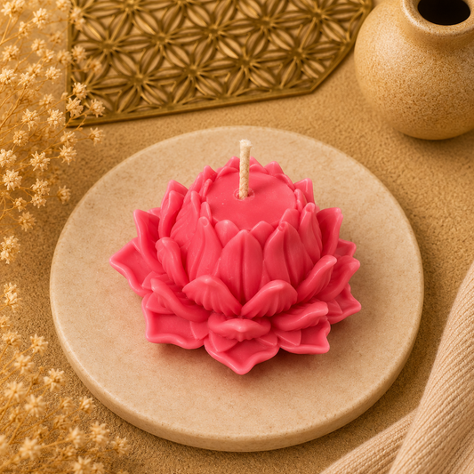 Lotus Charming Candle