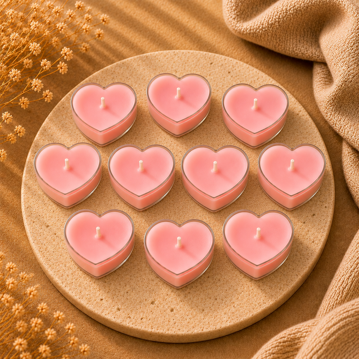Pastel Tea Light Candle